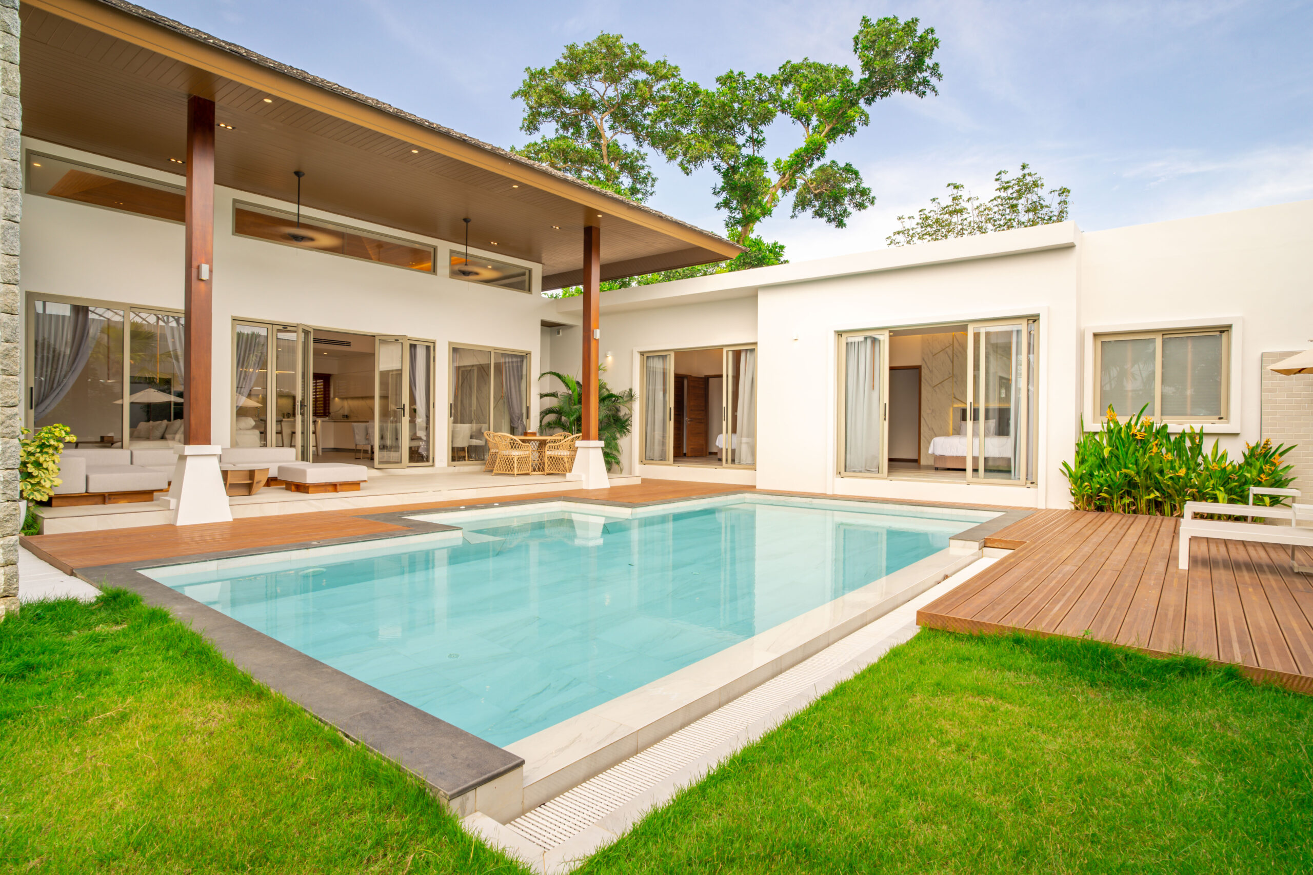 A harmony of tropical 4 Bedroom pool Villa In Layan | RE/MAX Signature ...
